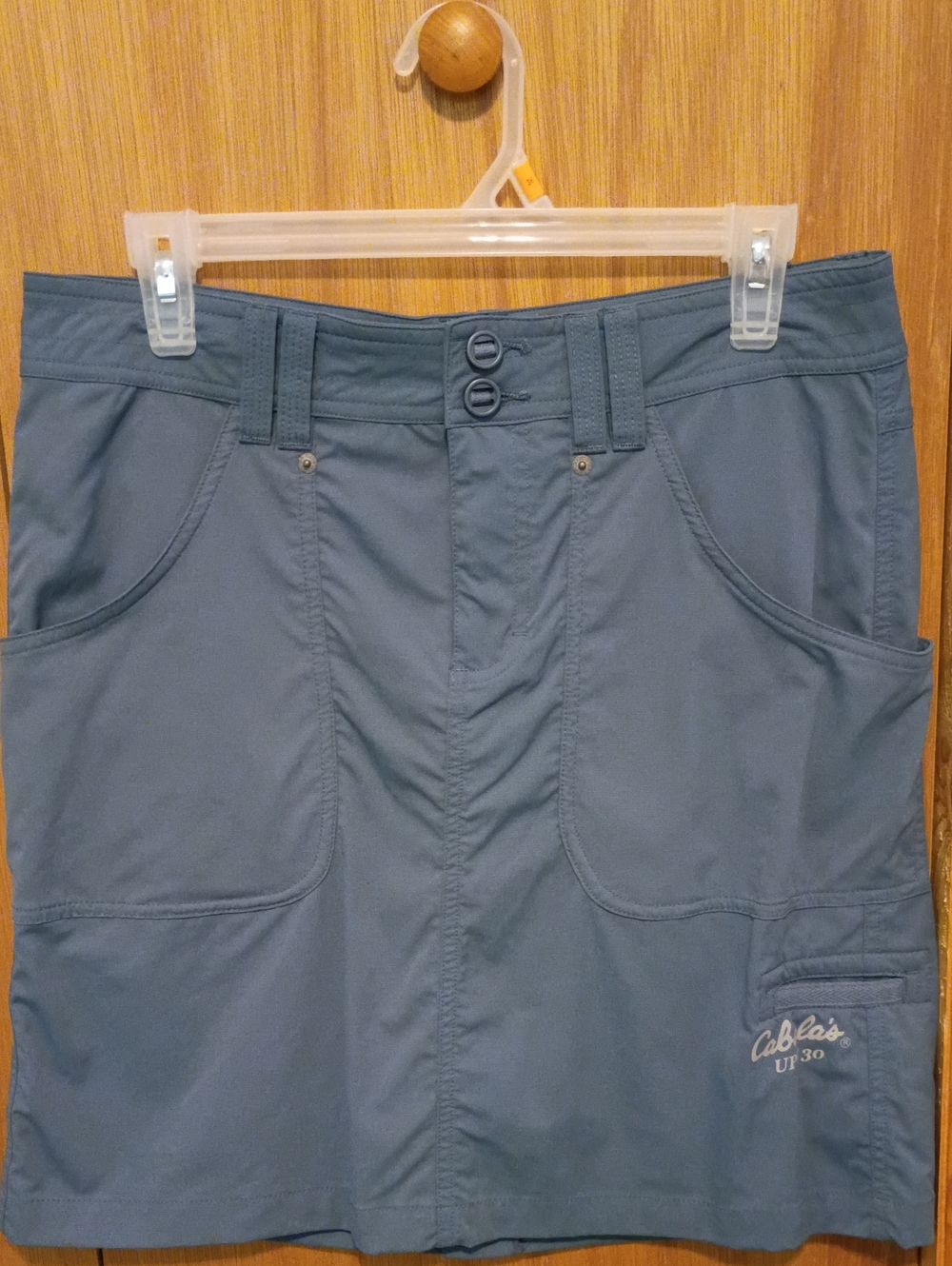 Cabela's Slate Blue Utility Skort with Side Pocket